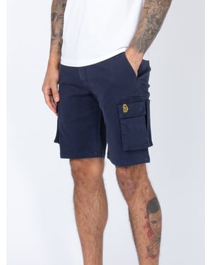 Luke 1977 Men's Club Future Cargo Shorts in Navy
