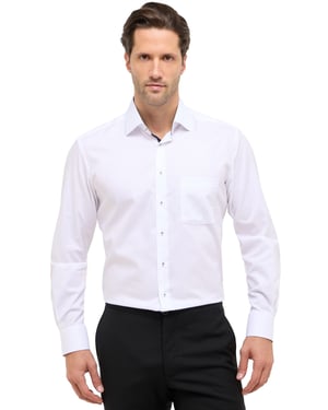 Overhemd Eterna Wit Modern Fit