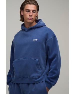 Oversized Man Sport Washed Hoodie