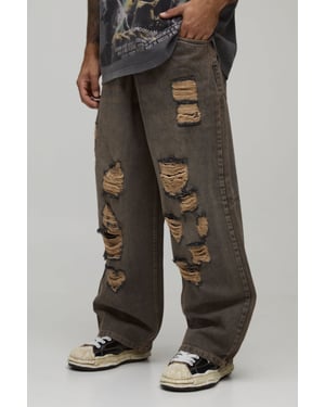 Extreme Baggy All Over Ripped Jeans