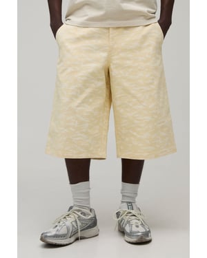 Baggy Longline Camo Twill Short