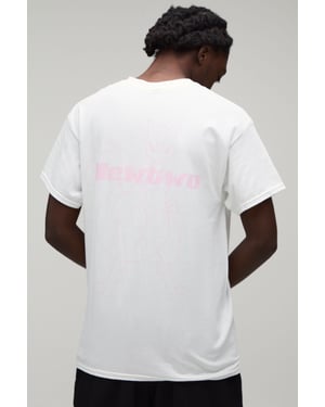 Oversized Mewtwo Pokemon License Print T-shirt