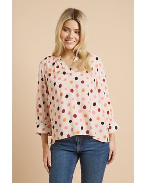 Cream Spot Overhead Shirt