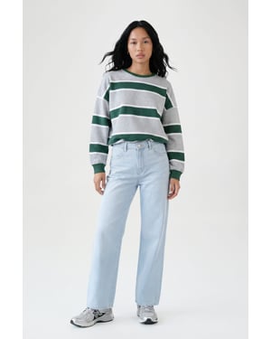 Basics High Waist Straight Leg Jean
