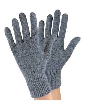 Stickade Magic Thermal Wool-handskar för damer / damer för kallt väder