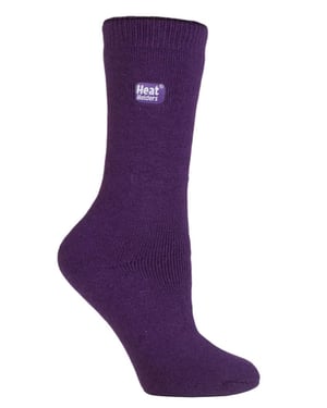 Heat Holders Ultra Lite dames dunne thermo sokken - Paars