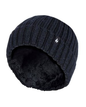 Heat Holders - Set med mössa och handskar för flickor - Chunky Ribbed Thermal Winter Hat & Gloves