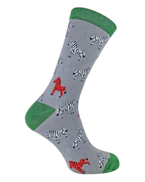 MR HERON - Men's Animal Patterned Design Soft Bamboo Novelty Socks