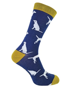 MR HERON - Men's Novelty Bamboo Socks with Dogs On