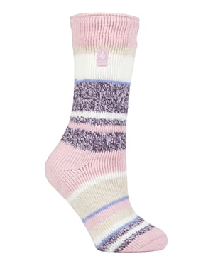 Heat Holders Dames Dikke Warme Thermische Sokken - Gedust Roze (Provence)