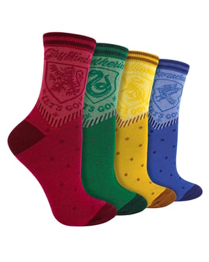 4 Pairs Harry Potter Socks - Assorted
