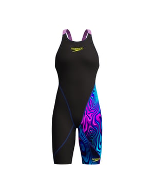Speedo Fastskin LZR Ignite eendelig zwempak voor dames (Zwart)