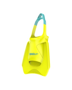 Speedo Unisex-duikvinnen voor volwassenen met Biofuse-logo, geschikt voor fitness (Geel)