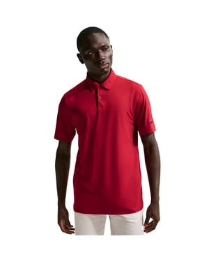 Nike Mens Velocity Polo Shirt (Red/Black)