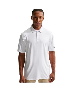 Nike Mens Velocity Polo Shirt (White/Black)