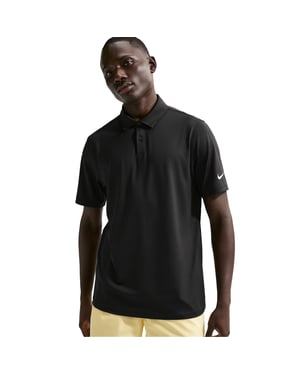 Nike Mens Velocity Polo Shirt (Black/White)