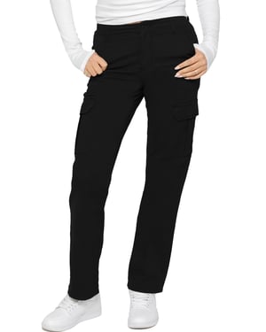 Enzo | Womens Cargo Stretch Jeans