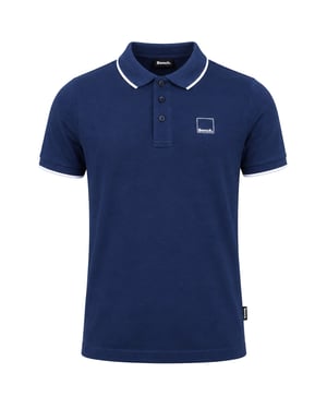 Bench Mata Mens Navy Polo Shirt