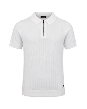 Bench Brescia Mens White Polo Shirt