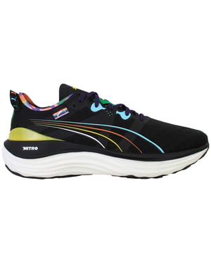 Puma ForeverRun Nitro LM Womens Black Running Shoes