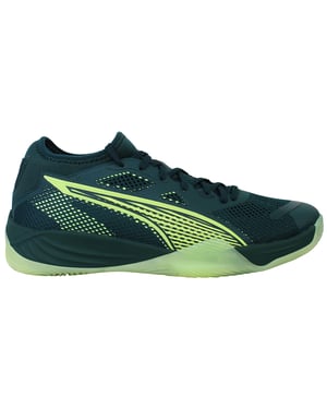 Puma Eliminate Nitro SQD 4 Mens Dark Green Handball Shoes