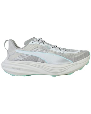 Puma Deviate Nitro Elite Trail Womens Grey Running Shoes