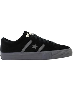 Converse One Star Academy Pro OX Unisex Black Plimsolls