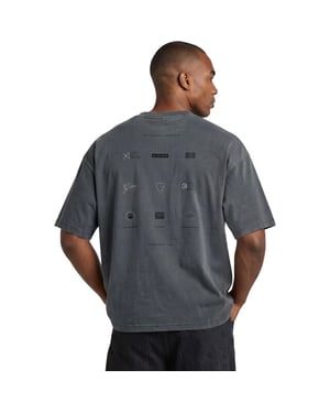 G-Star Washed multi gr oversized r t