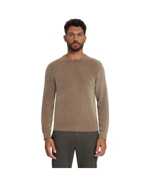 No Excess Pullover crewneck light weight chen light brown