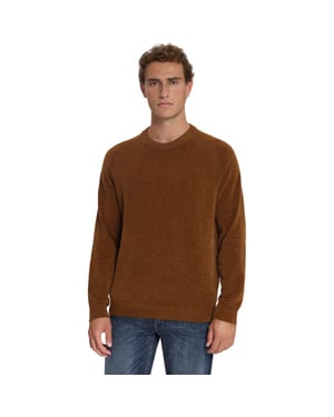 No Excess Pullover crewneck light weight chen caramel