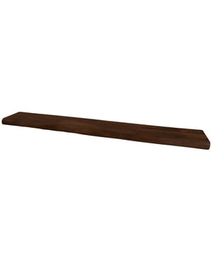 Home67 Wandplank pure espresso mangohout 140 cm