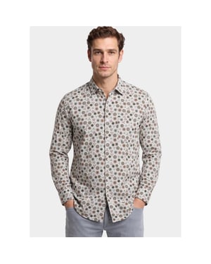 Bos Bright Blue Overhemd heren 21247/