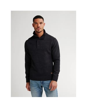 Petrol Industries Heren trui m-ros-kwc206 9111 deep black