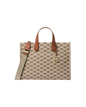 Michael Kors Väska Beige/Ebony/Brown