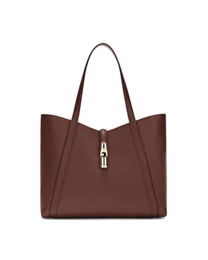 Furla Schoudertas Chocolade