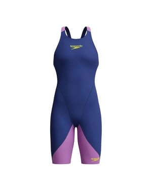 Speedo Kinderen/Kids Lzr Ignite Eendelig Zwempak (Marineblauw)