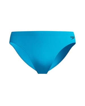 Speedo Mens Big Logo Endurance+ Swim Briefs (Turquoise)