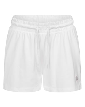 U.S. Polo Assn. dames sweatshorts van katoen met stretch