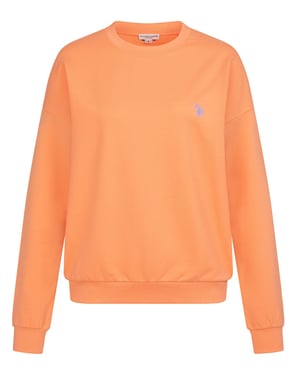 U.S. Polo Assn. dames sweatshirt van katoen met stretch
