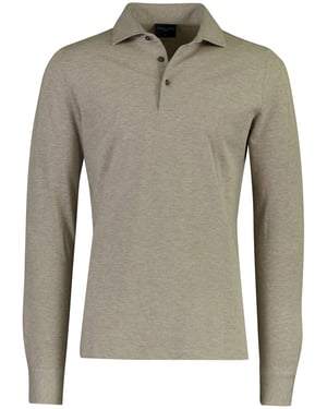 Poloshirts Cavallaro beige Camicia Polo LS