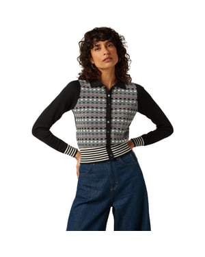 King Louie Sofie cardi brume