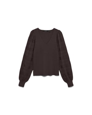 Vero Moda Vmnewlimone ls v-neck pullover boo