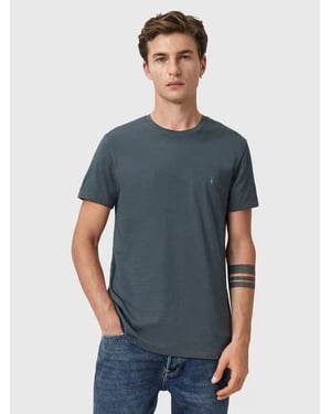 AllSaints Tonic Mens Petrol Blue T-Shirt