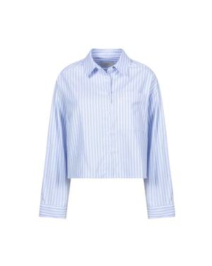 Âme Antwerp Striped shirt blouses ocean