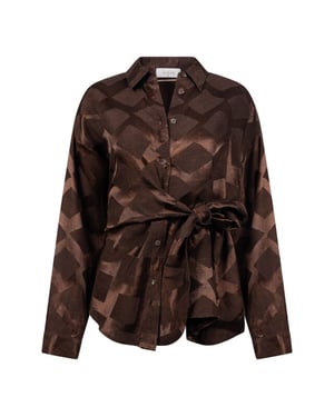 Nukus Blouse lange mouw nkf02140 aneta