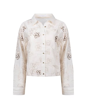 Nukus Blouse lange mouw nkf02152 aaliya