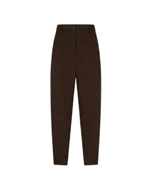 Red Button Barbella palazzo fabric without leg pockets