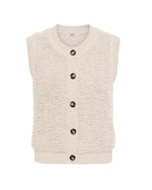 Jacqueline de Yong Jdyeira life s/l o-neck button vest