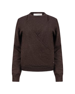 Nukus Pullover nkf03088 merel