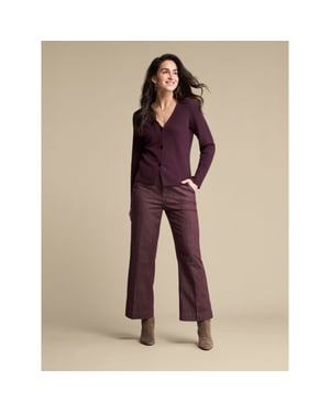 Red Button Rb emilie knit burgundy